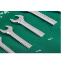 10Pc. Full Polish Open End Wrench Set